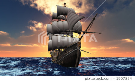 水手 帆船 航海 1907854