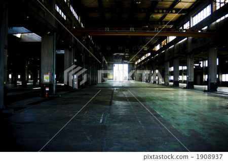 廢棄的工廠 工廠 建築 1908937