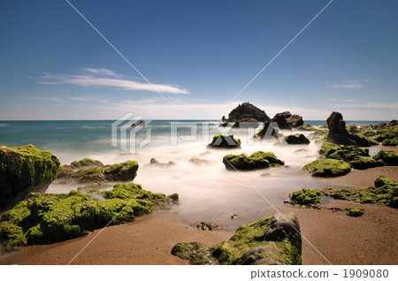 Long exposure at Atsumi Peninsula Long Beach Long exposure at Atsumi Peninsula Long Beach 1909080