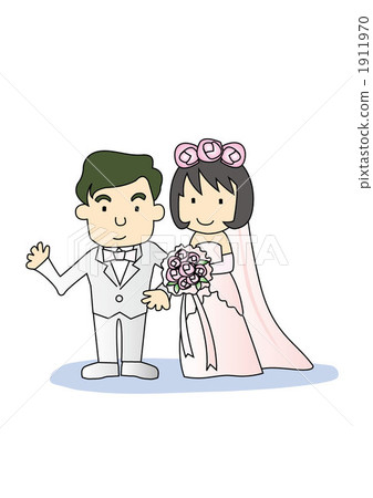 結婚禮服 婚紗 新郎新娘 1911970