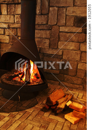 wood stove, furnace, stove 1912055