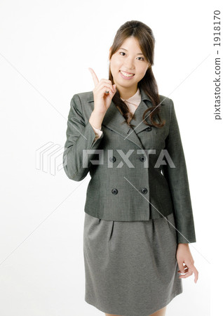 Pointing female employees 1918170