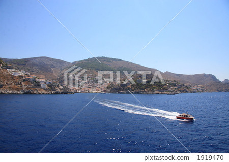 愛琴海 伊茲拉島 海灣 1919470