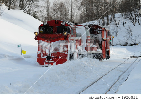 soya main line, snowplow, japan rail hokkaidou 1920811