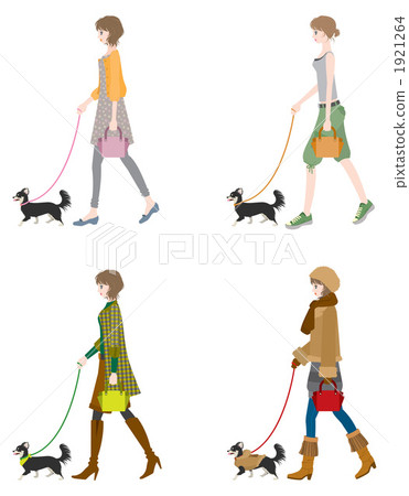 Walk with a dog 1921264