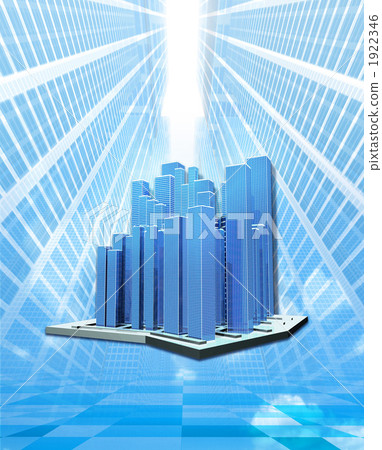 高聳的高層建築城市 1922346