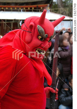 石清水八幡神社的節分紅魔鬼 石清水八幡神社的節分紅魔鬼 1927749
