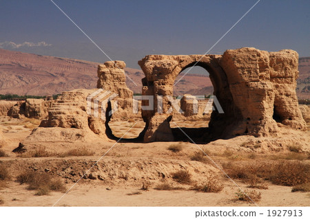 Takashi Fortress (Turpan, Xinjiang Uygur Autonomous Region, China) 1927913