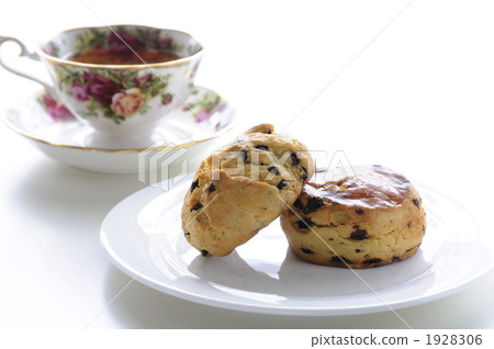 烤餅 茶 紅茶 1928306