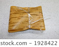 Fresh meat wrapped in wood 1928422