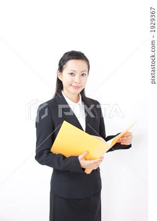 一個女人與一個文件 1929367