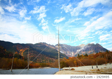 一個美妙的秋葉Kamikochi 1929495