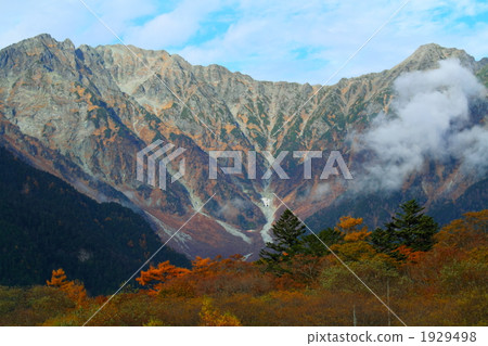 一個美妙的秋葉Kamikochi 1929498