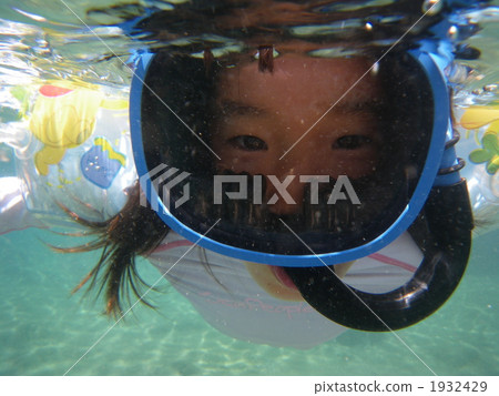 Swimming child Swimming child 1932429