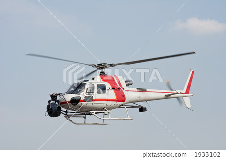 航空攝影的直升機 1933102