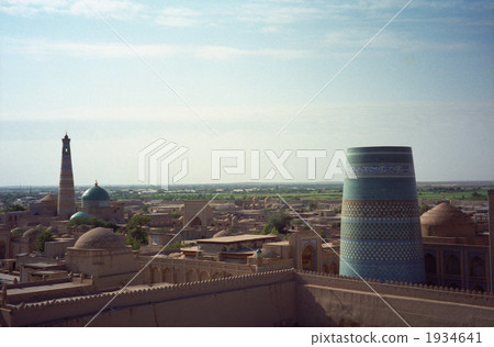 來自烏茲別克斯坦的景觀Hiva Khuna·Alc 1934641