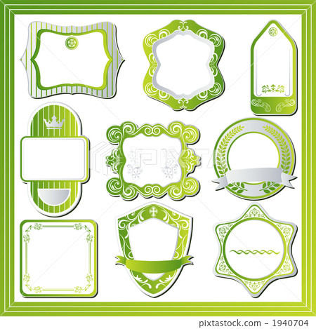 綠色標籤集 1940704