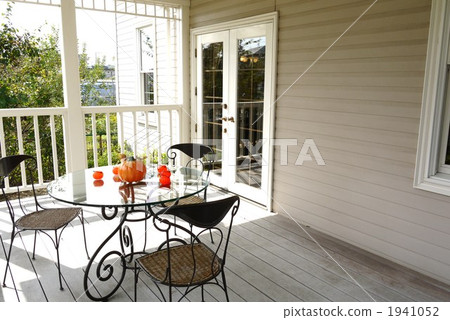 wooden deck, wood deck, terrace 1941052