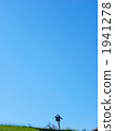 Cycling in blue sky 1941278