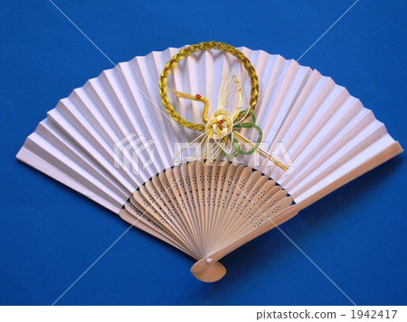 japanese fan, folding fan, crane 1942417