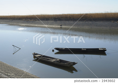 Watarase River Winter in Silence 1943602
