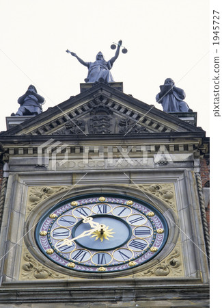 Great clock of Odense City Hall 1945727