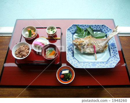 斷奶儀式 節日托盤 日本料理 1948260