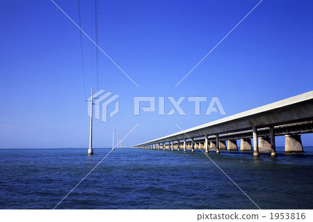 7 Mile Bridge of Florida Keys 1953816