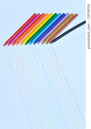 painting material, teaching materials, line drawing 1954854