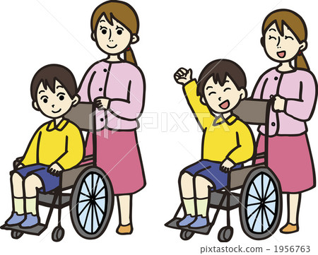 輪椅/易材料收集CD-ROM插圖家庭vol.1 1956763