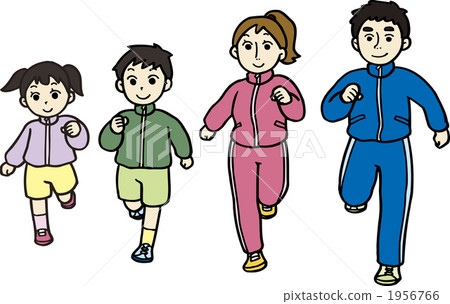 慢跑與家庭/簡易材料收集CD-ROM插圖家庭vol.1 1956766