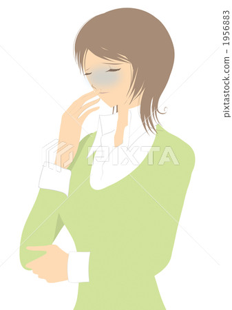A woman with poor health 1956883