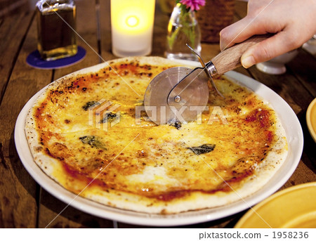 Open cafe pizza Open cafe pizza 1958236