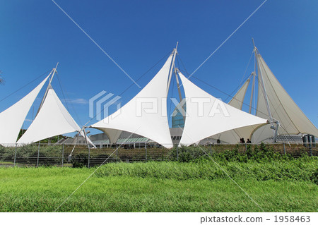 Blue sky and ship's sail Blue sky and ship's sail 1958463