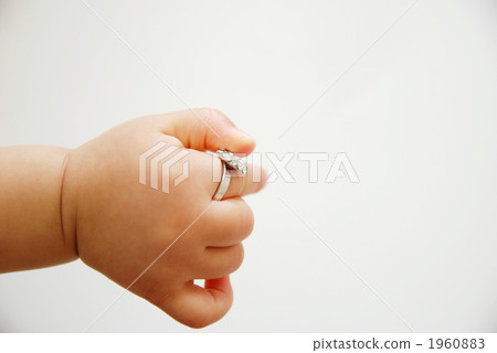 Baby's hand and heart ring 4 Baby's hand and heart ring 4 1960883