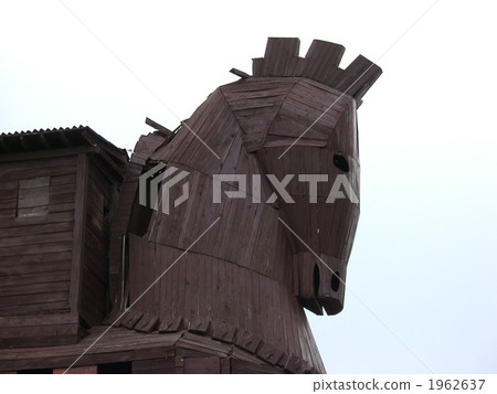 trojan horse, wooden horse, trojan 1962637