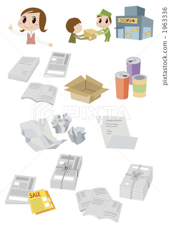 Garbage separation illustration 1/8 1963336