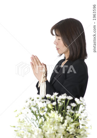 葬禮 祈禱 佛教插花 1963596