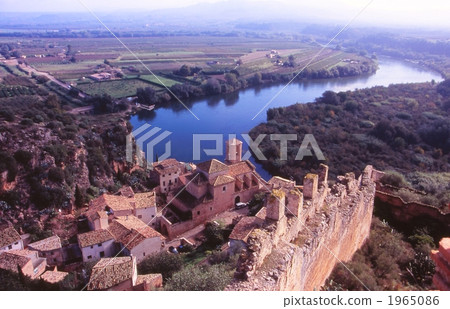 A small village on the river side 1965086