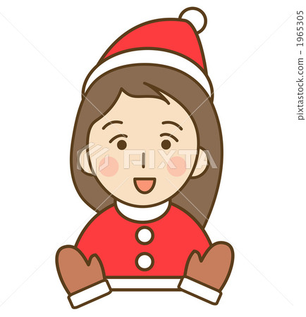 A woman in Santa clothing 1965305