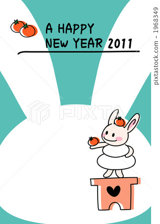 Rabbit New Year's cards 2011 Rabbit New Year's cards 2011 1968349