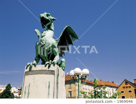 Ljubljana's dragon bridge 1969046