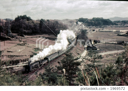 1964 Kure Line C62 Towed Express Aki Hiroshima Prefecture Record Photo 1964 Kure Line C62 Towed Express Aki Hiroshima Prefecture Record Photo 1969572