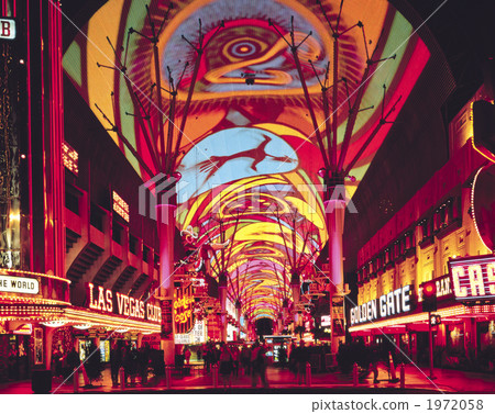 Las Vegas ceiling lighting show 1972058