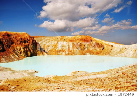 milky, milky white, crater lake 1972449