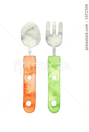 Fork and spoon 1972509