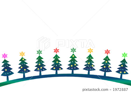 藍色聖誕樹 1972887