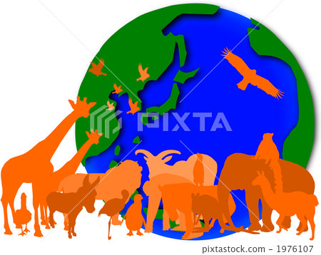 Connection of animals 1976107