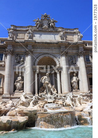 Trevi Fountain and Polish Palace Trevi Fountain and Polish Palace 1977328