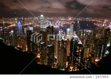 Night view of Hong Kong (Victoria Peak) 1977954